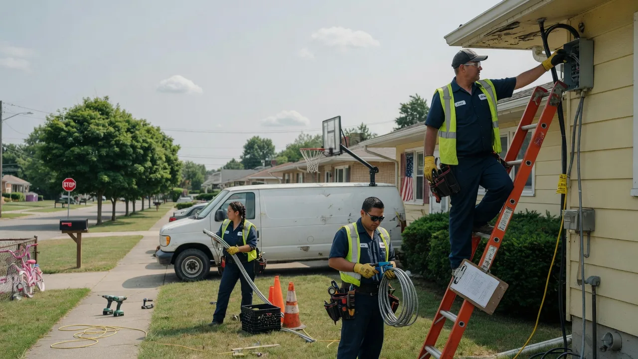 Licensed Electrician in Elberfeld, IN near me